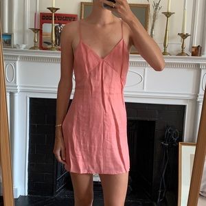 Zara pink mini dress